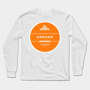 Armagh, County and GAA Colours Long Sleeve T-Shirt